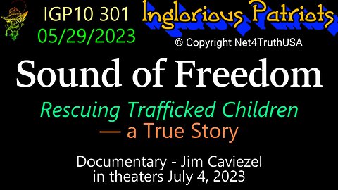 IGP10 301 - Sound of Freedom - Rescuing Trafficked Children Documentary Jim Caviezel