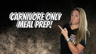CARNIVORE ONLY MEAL PREP! | MAKING A COUPLE OF NEW THINGS FOR ANDY THIS WEEK | WHAT ANDY'S EATING