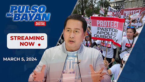 LIVE | Pulso ng Bayan kasama sina Admar Vilando at Jade Calabroso | March 5, 2024 |Martes