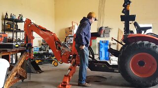 Backhoe Removal on Kioti Tractors!