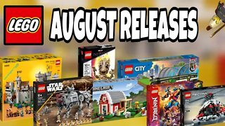 Every LEGO Set Releasing August 2022 (Over 80+ New LEGO Sets)