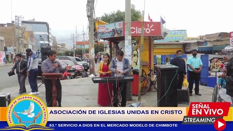 63.° SERVICIO A DIOS EN EL MERCADO MODELO DE CHIMBOTE