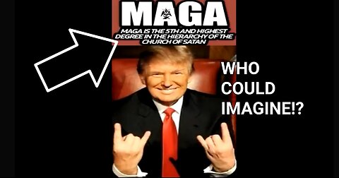MAGA is the 5th and HIGHEST DEGREE in CHURCH OF SATAN!?