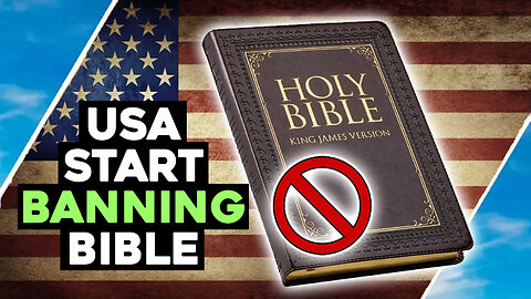 USA Start 🚫 BANNING 🚫 BIBLE / Hugo Talks