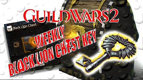 GUILD WARS 2 WEEKLY BLACK LION CHEST KEY