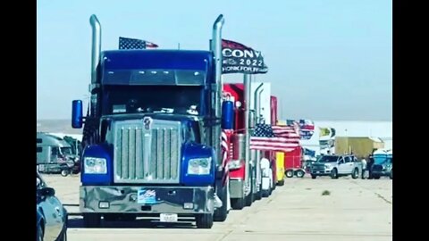 The People’s Convoy USA 2022 And The Freedom Convoy USA We Stand United For Freedom God Bless The US