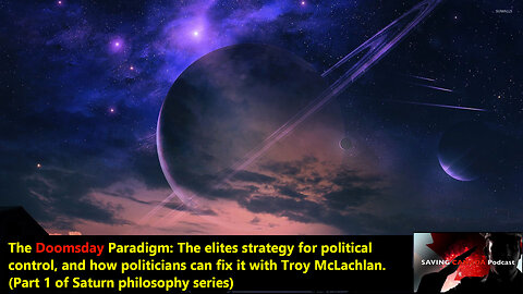 Doomsday Paradigm P1/4: Elites' system of control, how politicians can stop it (With Troy McLachlan)