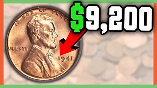 $9,200 RARE PENNY COINS TO LOOK FOR - RARE ERROR PENNIES WORTH MONEY