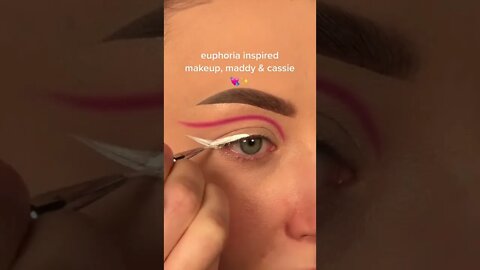 #shorts Europia eye makeup tutorial #shorts #maddy #casier #europhia #explorepage #eyeshadow #eyes