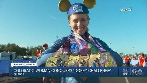 Aspiring Olympian sweeps Disney World marathon, half-marathon, 10K and 5K