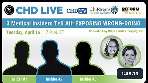3 Medical Insiders Tell All: EXPOSING WRONG-DOING | Apr. 16