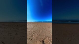 Timelapse of waves on the beach