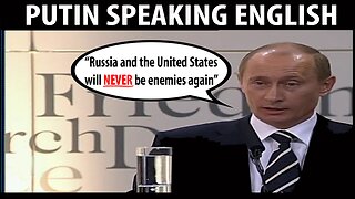 What Would Putin Sound Like in English? FULL SPEECH Feb. 10th 2007