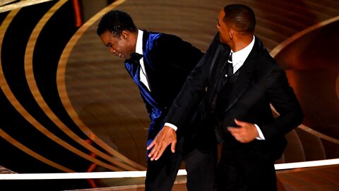 Will Smith Hits Chris Rock for Insulting Jussie Smollett