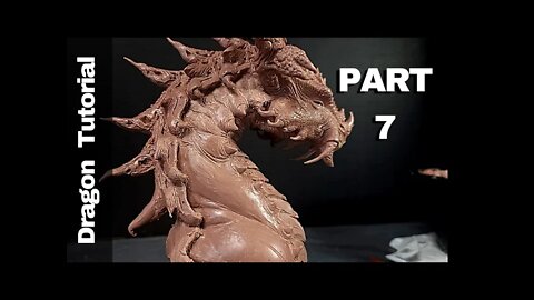 Dragon Sculpting Tutorial | Building Out the Body. Part 7