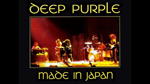 Smoke On The Water ~ ( Live ) ~ Deep Purple 1972 ~ Japan