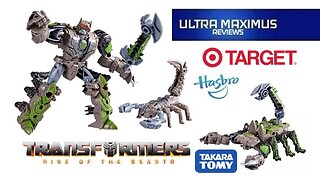 💥 Scorponok & Sandspear | Transformers Rise of the Beasts | Beast Alliance | Target Exclusive