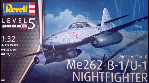 1/32 Revell ME262B-1 Review/Preview