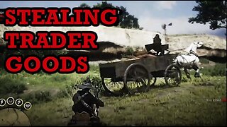 Red Dead Online: Stealing Trader/Goods Wagon In The Heartland #OUTLAWLIFE