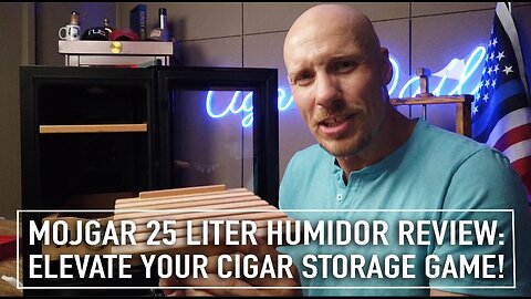 Mojgar 25 Liter Thermoelectric Humidor Review: Elevate Your Cigar Storage Game!