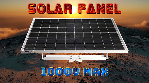 Solar Panel - 60 Cell Utility Module - 300Watt Anodized Aluminum Frame
