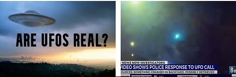 UFO Crashes in Las Vegas it seems -Police capture the crash on bodycam residents say they saw aliens