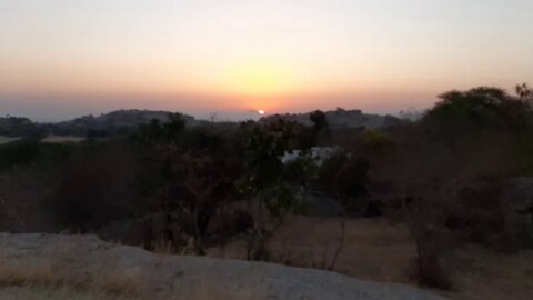 Sunrise over Rajasthan