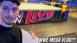 THE WWE MEGA VLOG! SMACKDOWN | MONEY IN THE BANK | WWE LIVE FRONT ROW!