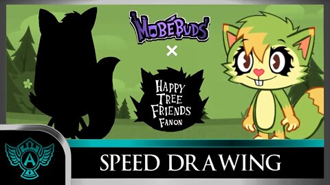 Speed Drawing: Happy Tree Friends Fanon - Yuleg | Mobebuds Style