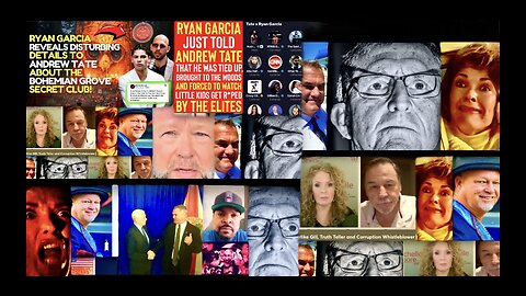 Andrew Tate Ryan Garcia Mike Gill PJ Schrantz Expose Michael Flynn Child Trafficking Allegations