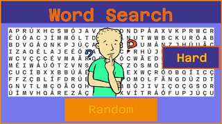 Word Search - Challenge 09/29/2022 - Hard - Random