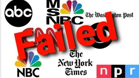 How The Media Failed The American People