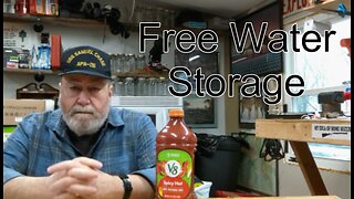 Store Water for Free