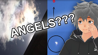 stickvtuber reacts to angels caught on camera!