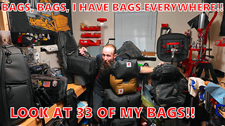 Look At All My Bags!! - I May Have A Problem!!