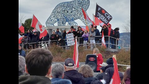 Kelowna freedom rally Feb 26/22