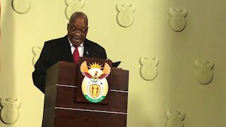 UPDATE 1 - Zuma resigns as SA president (Sv7)