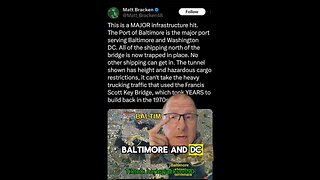 Baltimore Key Bridge Collapse Interesting Information