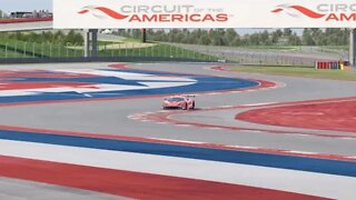 Learning Circuit of the Americas in the McLaren 720S GT3 there maybe a bit of a track guide too