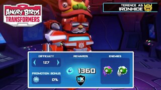 Angry Birds Transformers - Spark Run Series - Level 127 - Featuring Ironhide