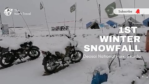 First Winter Snowfall | Deosai National Park | Skardu