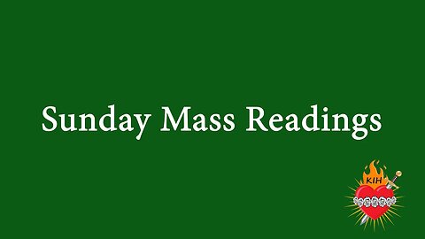 10-29-23 | Sunday Mass Readings | Thirtieth Sunday in Ordinary Time