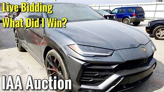 Live IAA Auction Bidding and What Did I Win?