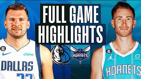 Dallas Mavericks vs. Charlotte Hornets Full Game Highlights | Mar 26 | 2022-2023 NBA Season