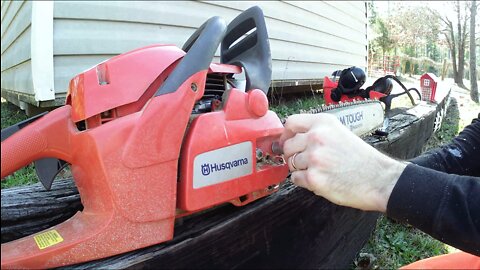 Cannon Farm - Chainsaw Maintenance - Husqvarna 455 Rancher