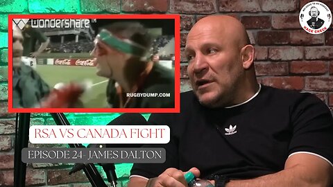 James Dalton Reacts to South Africa vs Canada Fight In 1995 Rugby World Cup
