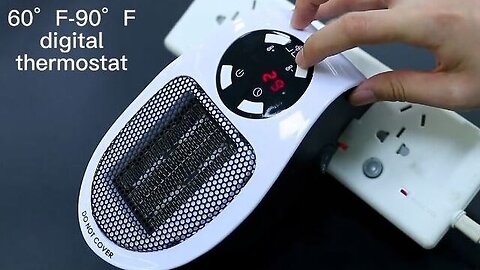 Powerful Portable Electric Safe Quiet Ceramic Heater