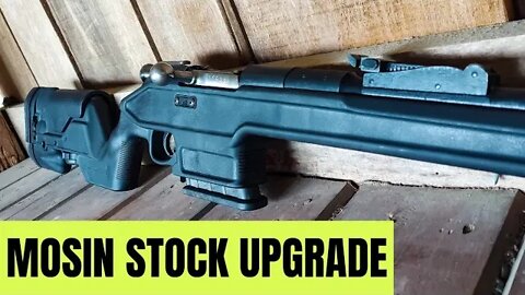 Mosin Nagant Stock Upgrade!!! - At the Range