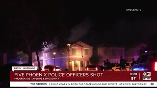 Two officers released from hospital after ambush at Phoenix home
