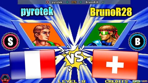 Windjammers (pyrotek Vs. BrunoR28) [France Vs. Switzerland]